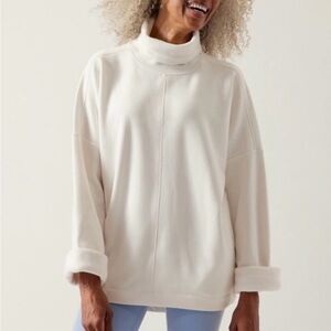 Athleta Cozy Karma Funnel Neck Sweater